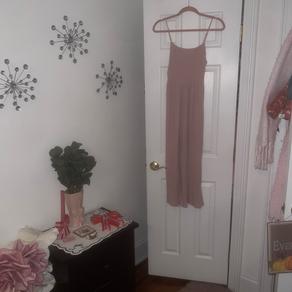 Urban Outfitters Silence + Noise Belinda Ribbed Knit Wide-Leg Jumpsuit - Picture 3 of 4